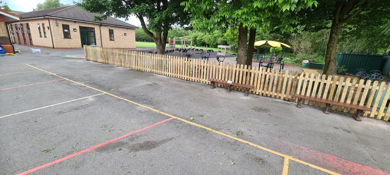 A Successful Picket Fencing Project at Hanley Primary School