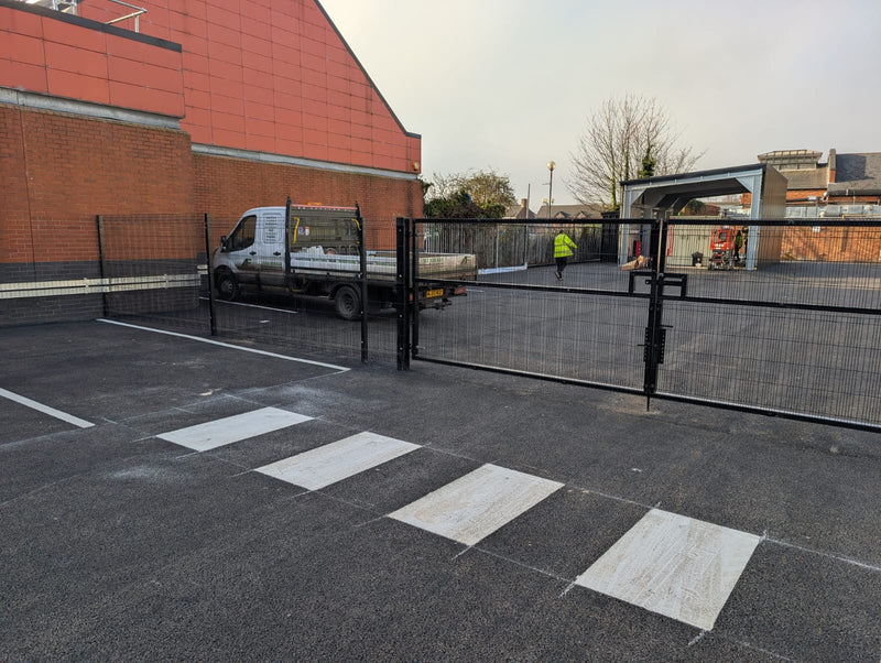 Pro Defence Mesh Fencing Installation in Burton Upon Trent